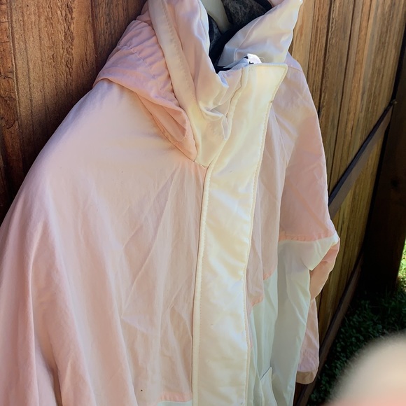 Abercrombie Warm Pink white Zip Up Jacket large - Picture 2 of 11